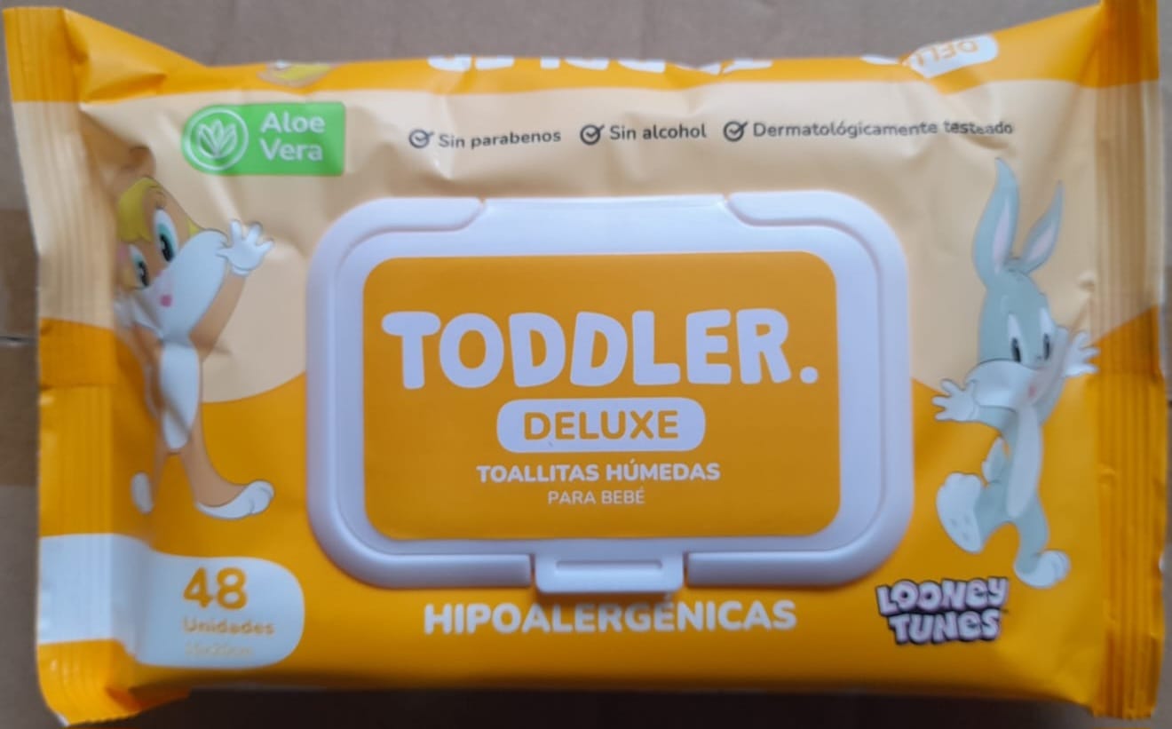 TOALLITAS HUMEDAS TODDLER CON ALOE VERA 24 X 48