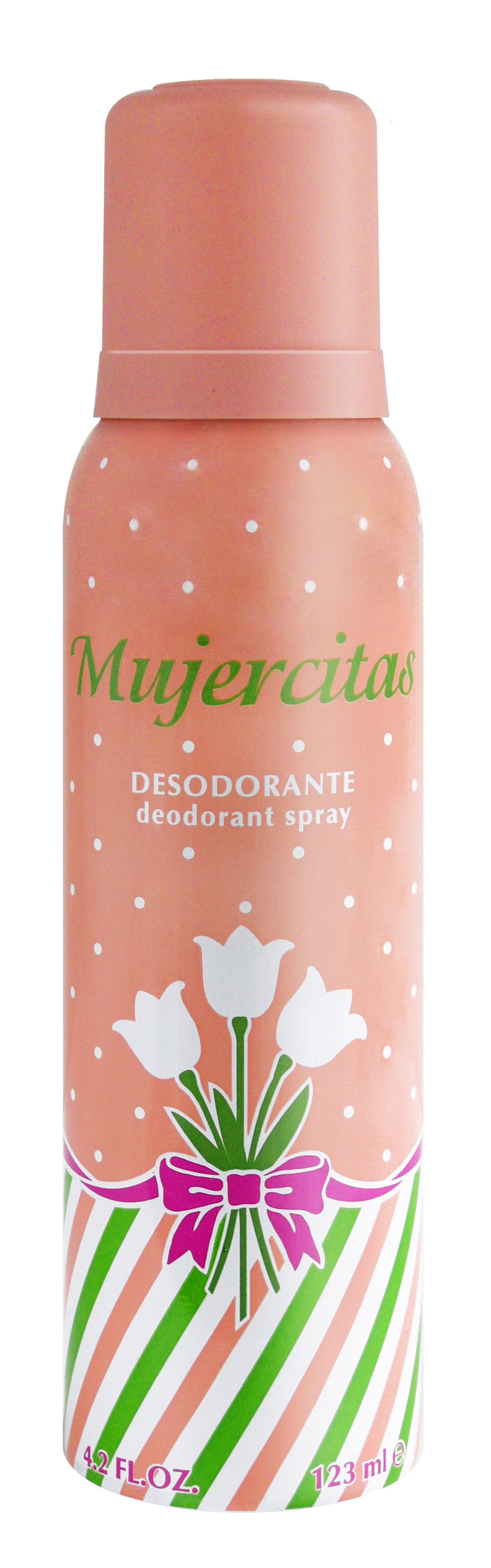 MUJERCITAS -DESODORANTE AEROSOL  123 ML. 
