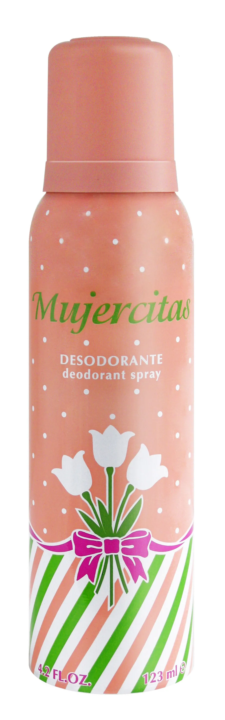 MUJERCITAS -DESODORANTE AEROSOL  123 ML.