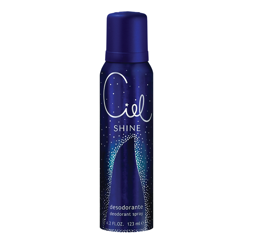 CIEL SHINE-DESODORANTE AEROSOL  123 ML. 
