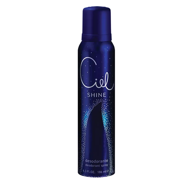 CIEL SHINE-DESODORANTE AEROSOL  186 ML. 