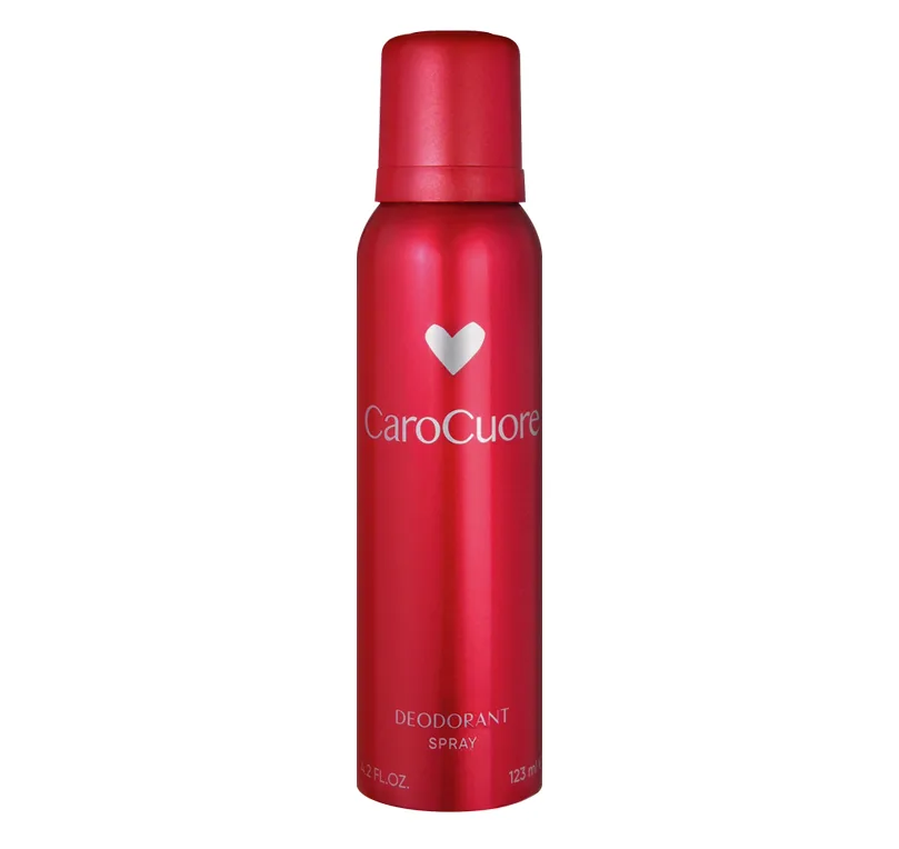 CARO CUORE-DESODORANTE AEROSOL  123 ML. 