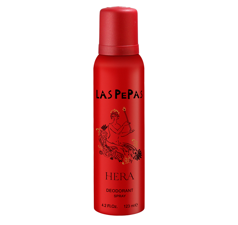 LAS PEPAS-HERA -DESODORANTE EN AEROSOL x 123 ML              