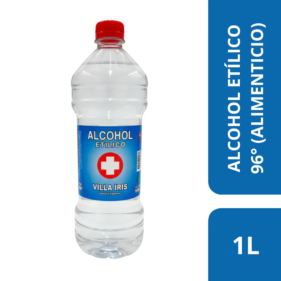 ALCOHOL ETILICO VILLA IRIS 1000cc