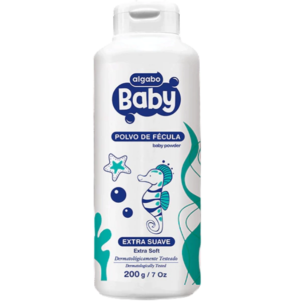 ALGABO BABY POLVO FECULA TALQUERA 200 GS