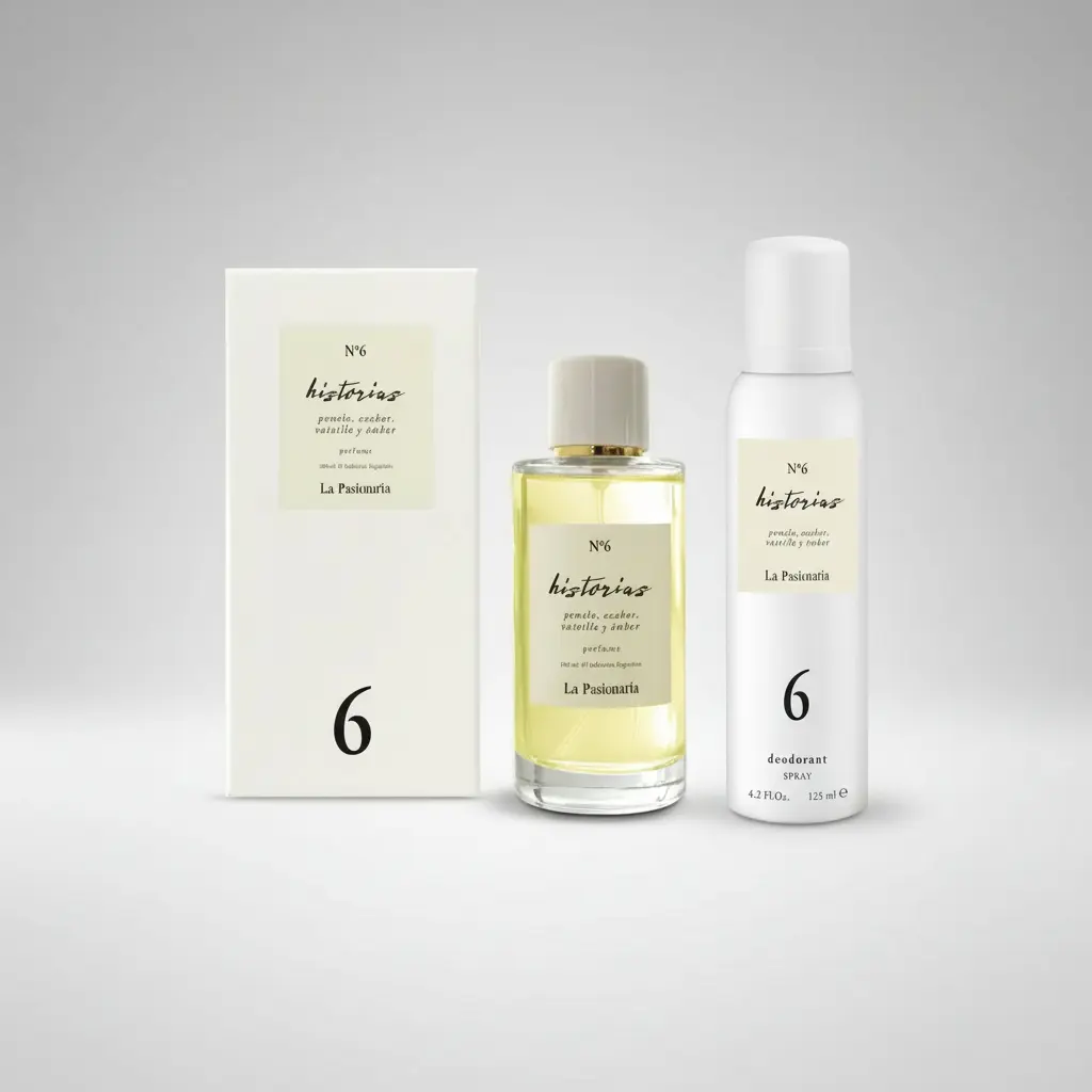 PROMO PASIONARIA HISTORIAS 6 - (EDT X 100ML + DESO X 123)