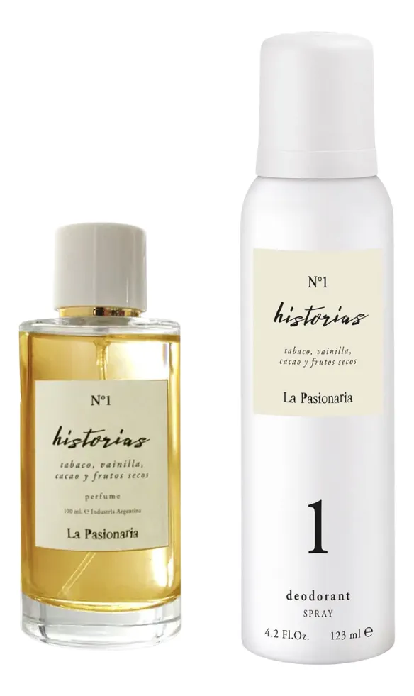 PROMO PASIONARIA HISTORIAS 4 - (EDT X 100ML + DESO X 123)