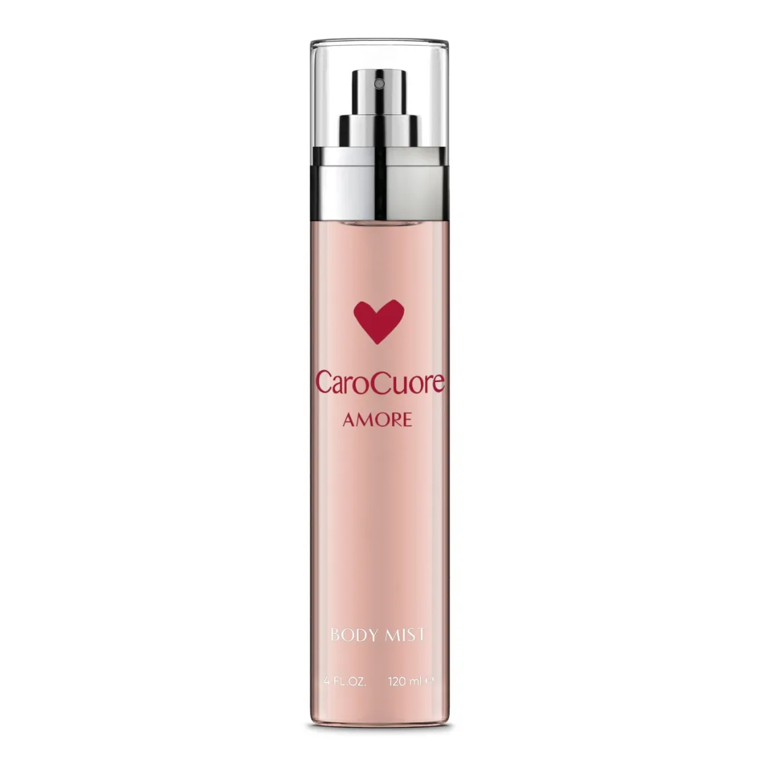 BODY MIST CARO CUORE AMOR  X 120 ML