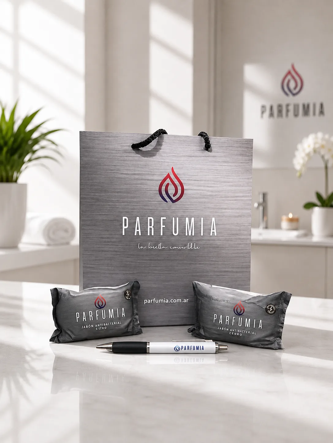 PROMO LANZAMIENTO 12  jabones de alta calidad más bolsa y lapicera PARFUMIA