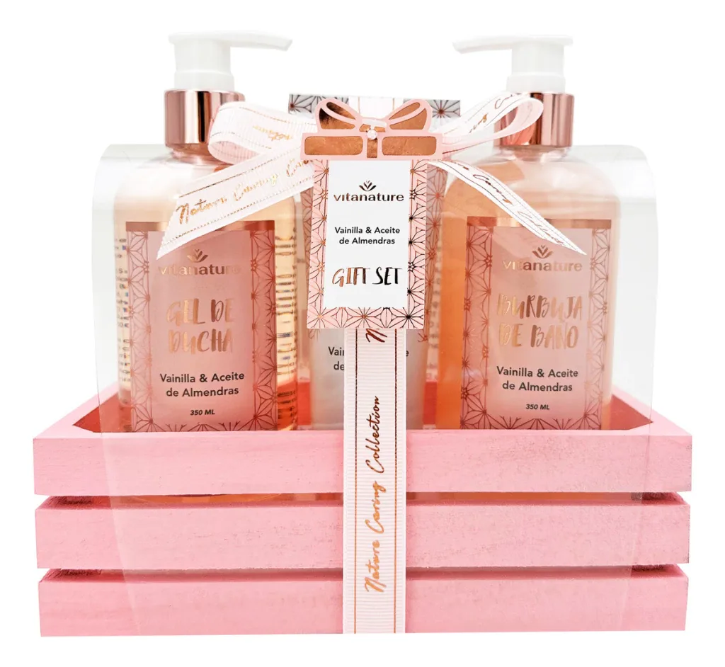 'VITA SET/ROSE CANASTA MADERA