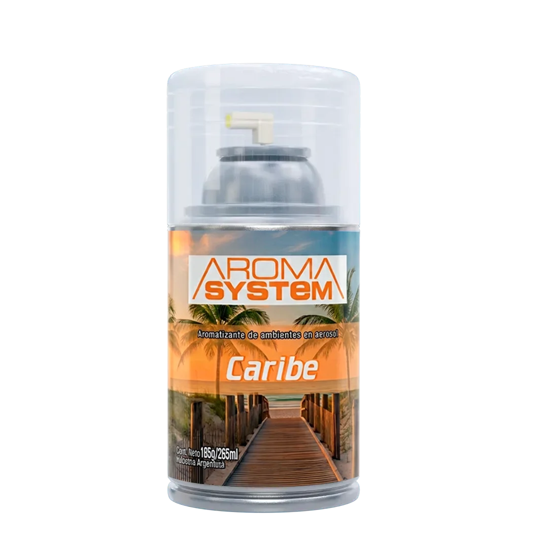 GRUPO AROMASS -  AROMATIZANTE EN AEROSOL AROMA SISTEM - CARIBE