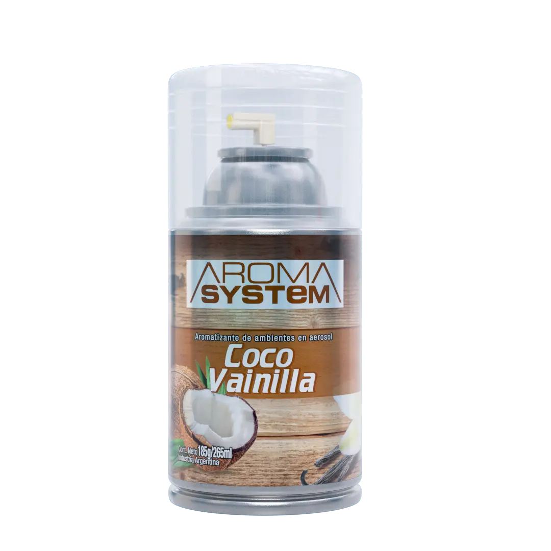 GRUPO AROMASS -  AROMATIZANTE EN AEROSOL AROMA SISTEM - COCO VAINILLA