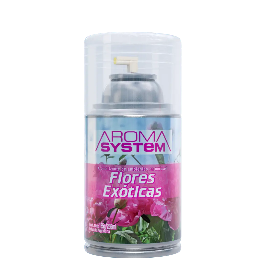 GRUPO AROMASS -  AROMATIZANTE EN AEROSOL AROMA SISTEM -  FLORES EXOTICAS