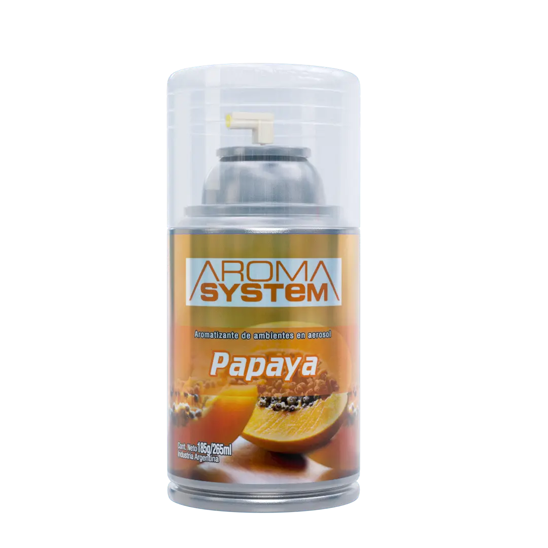 GRUPO AROMASS -  AROMATIZANTE EN AEROSOL AROMA SISTEM - PAPAYA
