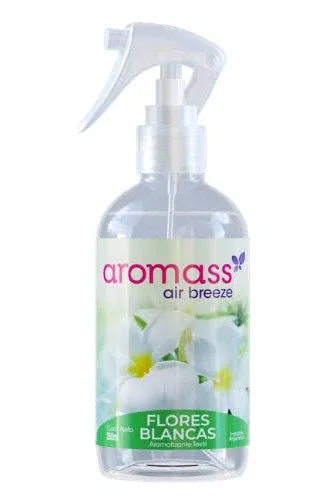 GRUPO AROMASS -  AROMATIZANTE TEXTIL  FLORES BLANCAS 250 ML