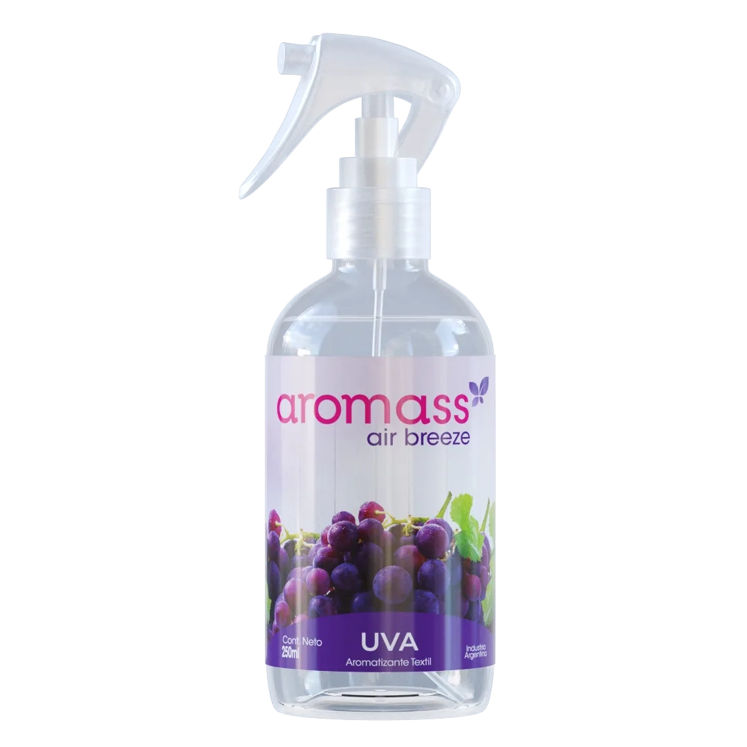GRUPO AROMASS -  AROMATIZANTE TEXTIL UVA 250 ML
