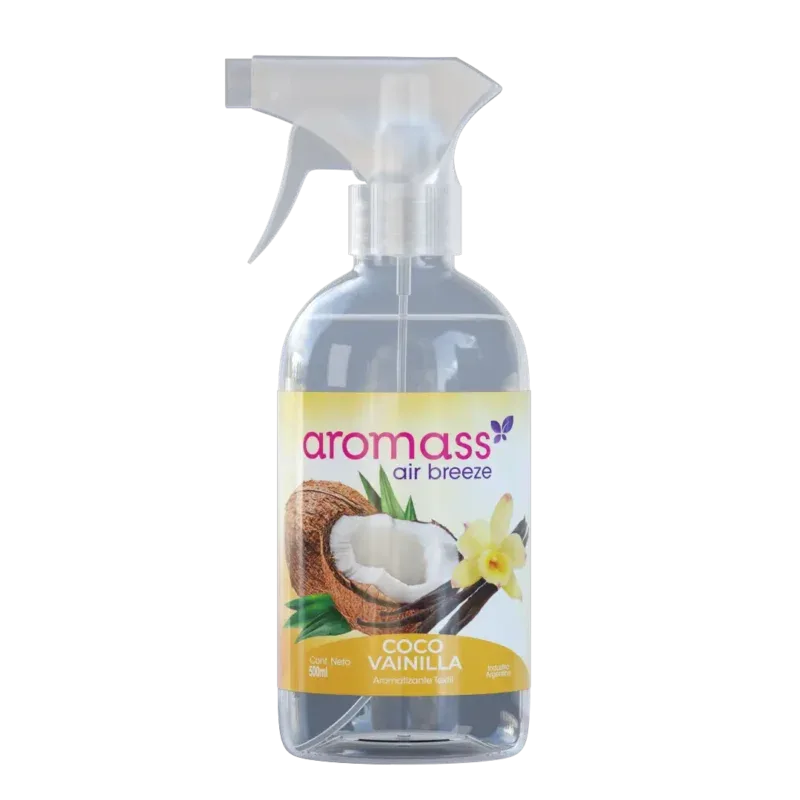 GRUPO AROMASS -  AROMATIZANTE TEXTIL COCO-VAINILLA 500ML
